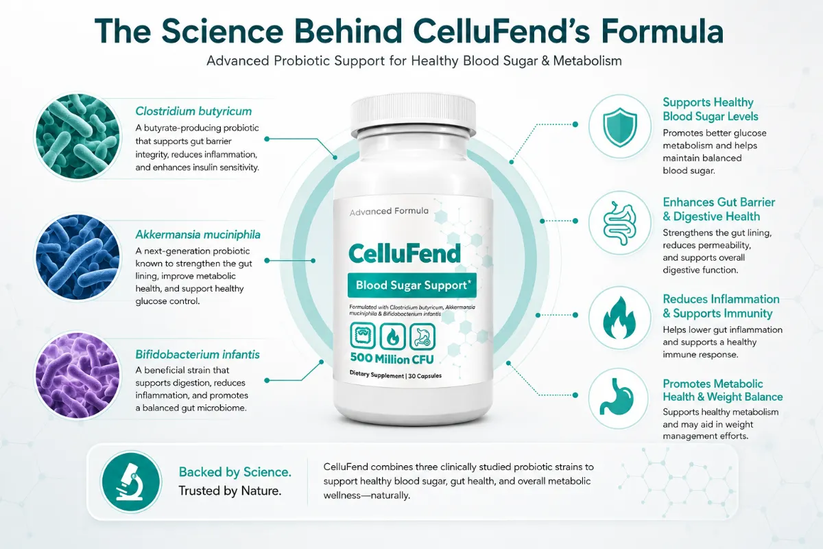 CelluFend Ingredients Laboratory Research